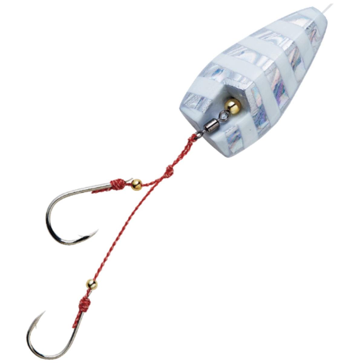 ハヤブサ(Hayabusa) SE105 無双真鯛 貫撃遊動テンヤ 6号 #7 ケイムラゼブラグロー