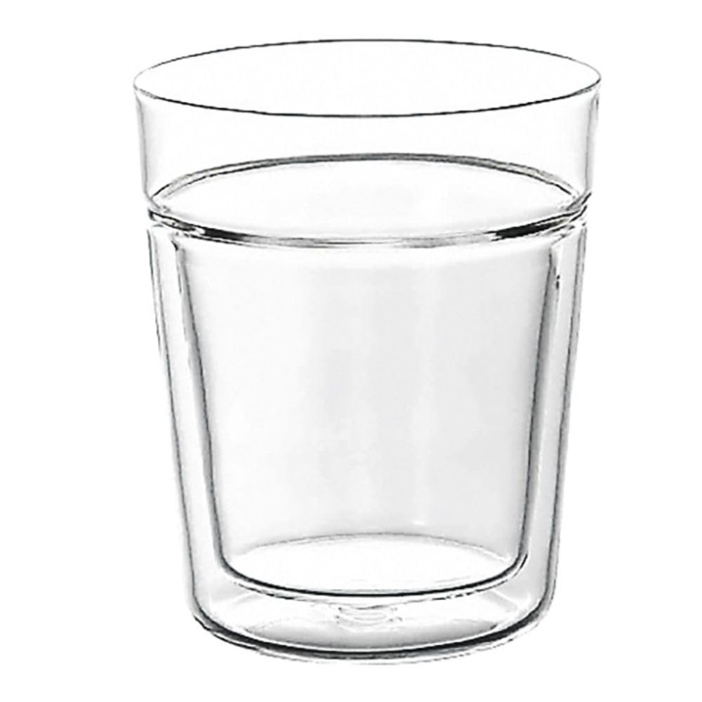HARIO(ハリオ) ツイン ロックグラス 260ml 耐熱ガラス 食洗器使用可 日本製 TRG-260