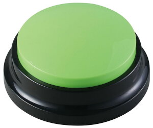 アーテック RECプッシュ 緑 75224 音声 録音 再生 機器 音響 コミュニケーション ツール VOCA ボタン
