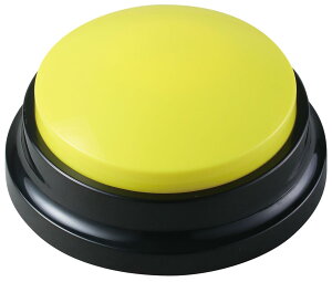 アーテック RECプッシュ 黄 75223 音声 録音 再生 機器 音響 コミュニケーション ツール VOCA ボタン