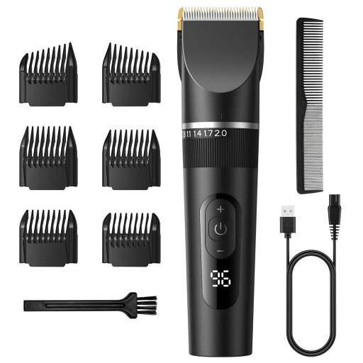 バリカン 2025新登場 USB充電式 ヘアーカッター 電動バリカン バリカンメンズ 5段階刈り高さ調節 3段階スピード LEDディスプレイ 大容量バッテリー 自動研磨 6種類ガイドコーム 低騒音 IPX7防水 コードレス バリカン子供 家庭用 散髪用 業務用 セルフカット 坊主 ツーブロッ バリカン 2025新登場 USB充電式 ヘアーカッター 電動バリカン バリカンメンズ 5段階刈り高さ調節 3段階スピード LEDディスプレイ 大容量バッテリー 自動研磨 6種類ガイドコーム 低騒音 IPX7防水 コードレス バリカン子供 家庭用 散髪用 業務用 セルフカット 坊主 ツーブロッ