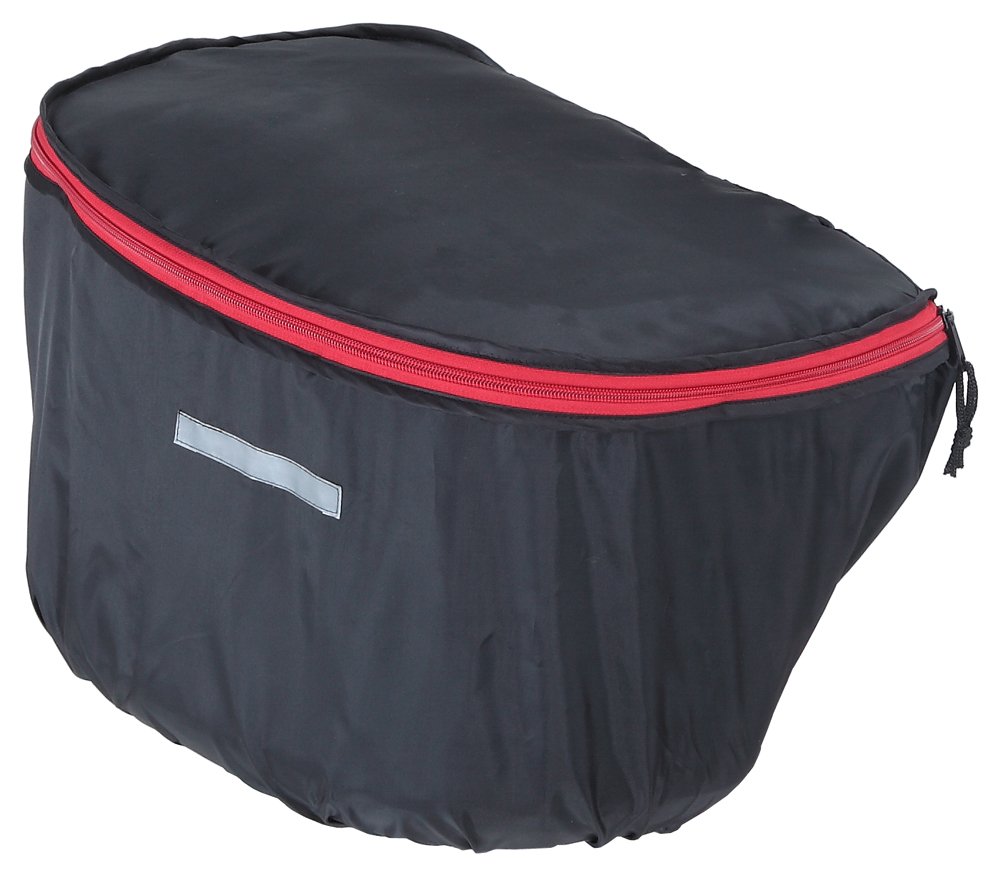 川住製作所(Kawasumi Seisakusyo) 自転車 前カゴカバー 丸型タイプ KW-251BK ブラック