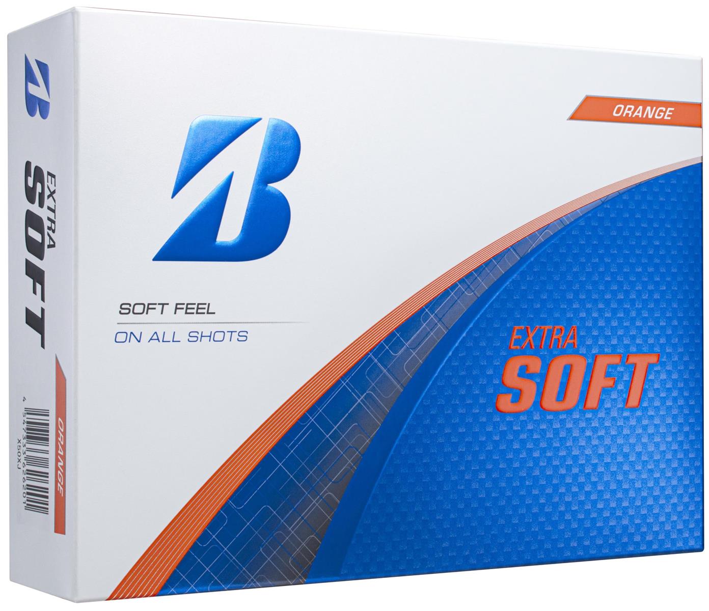 Rakuten - BRIDGESTONE(ブリヂストン)ゴルフボール EXTRA SOFT 2025年モデル 12球入 オレンジ X5OXJ