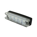 槌屋ヤック(Tsuchiya Yac) 車内用品 流星Re 5LED車高灯 クリア/アンバー(光) DC24V CE-232