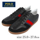 【50%OFF】★POLO RALPH LAUREN ポロラルフローレン RC64 スニーカー レザースニーカー メンズ 正規品 送料無料 アウトレット
