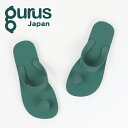 サンダル レディース グルズ Gurus グリーン ダークグリーン Dark Green ビーチサンダル ユニセックス 厚底 サステナブル タウンユース 旅行 ...