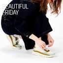 レディース 靴 BEAUTIFUL FRIDAY ビューティフルフライデー スニーカー レザー 疲労軽減 履きやすい 歩きやすい きれいめ オフィス 休日 革 ...
