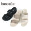 【2024春夏】ブソラ bussola BS2426 CORVARA SANDAL CHRYSSA ストラップ サンダル チューブ ベルト チューブ サンダル つっかけ ボリューム 厚底 履きやすい おしゃれ 上品 ビーチ リゾート ベージュ ブラック 黒