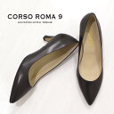 レディース 靴 CORSO ROMA 9/コルソローマ ノーヴェ パンプス レザー 牛革 ベーシック オフィス ポインテッドトゥ キトゥンヒール きれいめ セレモニー フォーマル 休日(4)