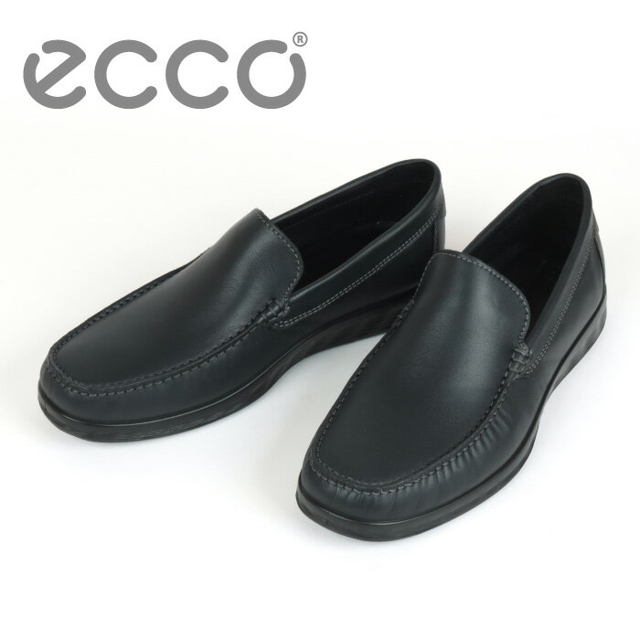 メンズ エコー ecco 540514 S-LITE MOC MEN'S ライト モック 紳士 靴 モカシン スリッポン 革靴 ソフト プレミアムレザー レザーシューズ ローカット ビジネスシューズ カジュアルシューズ クラシック 柔らかい 痛くない 履きやすい 黒 ブラック