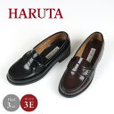 【マラソン限定価格】【サイズ交換可】【レディース】ハルタ HARUTA 4505 レディース スクールローファー ブラック ジャマイカ