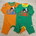 【50%off SALE】【BIT'Z ビッツ】B430016◇おひるねちびカバーオール◇お昼寝黒ねこさん!【ベビー&キッズ服】◎メール便可