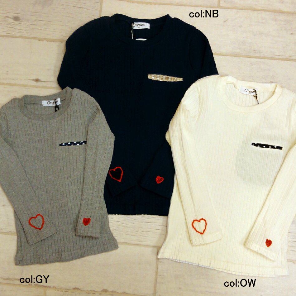 E406027◇リブポケットTシャ...