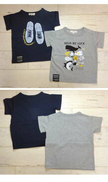 【40%off SALE】【Seraph セラフ】S207127☆4色2柄Tシャツ♪☆夏らしい海の生き物柄とさわやかな靴の柄の2種✨【ベビー&キッズ服】◎メール便可