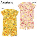 【40％off SALE】【ampersand アンパサンド】L258021◇BOY総柄前開きパジャマ(JANKFOOD)◇みんな大好きジャンクフード柄♪ポップなプリントがとってもオシャレなパジャマ【ベビー＆キッズ服】〇100cmまでメール便可