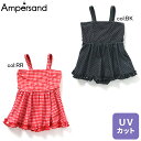 【25%off SALE】【ampersand アンパサンド】L276054◇ワンピーススイムウェア◇かわいいディティールがちりばめられたワンピース水着!【ベビ...