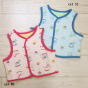 【60%off SALE】【ampersand アンパサンド】H135016◇木馬柄リバーシブルベスト◇【ベビー&キッズ服】◎メール便可