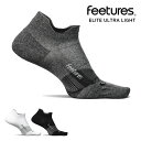 【3000円以上送料無料】フィーチャーズ/Feetures ELITE ULTRA LIGHT NO SHOW TAB ランニングソックス 靴下 ソックス レッグウェア メンズ レディース アンクル丈 スポーツ アスリート フィット 快適 アメリカ