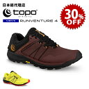 【セール中/新品】トポアスレチック/Topo Athletic RUNVENTURE 4(ランベンチャー4)メンズ トレイルシューズ【送料無料】[トポアスレティ...