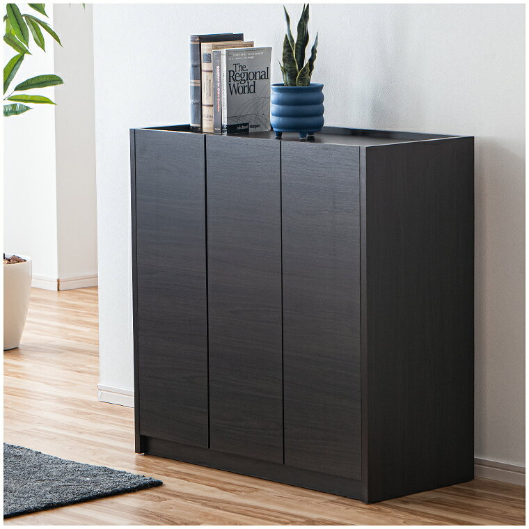 【10%offクーポン配布中 ~10/25】靴箱 シューズボックス キャビネット 完成品 大川...