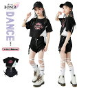 ダンス衣装 ヒップホップ ジャズダンス HIPHOP へそ出し Tシャツ ショーツパンツ キッズダンス衣装 セットアップ 女の子 男女兼用 チーム衣装 K-PO...