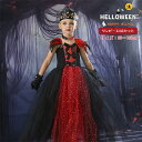 ハロウィン 仮装 キッズ コスプレ バンパイア ウイッチ デビル 赤 黒 子供 魔女 ワンピース チュール 可愛い 演出服 姫様 パーティー 衣装 ハロウィン衣装 コスプレ テージ衣装 女の子 キャラクター Halloween コスプレ 子供コスチューム 結婚式 発表会 cosplay 90-160cm(3)