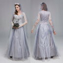 ハロウィン 衣装 花嫁 ゾンビ 鬼花嫁 女性 変装 仮装 レディース コスプレ衣装 骸骨 花嫁ドクロ 骨 ホラー ワンピース ベール 幽霊 コスプレ レディース...