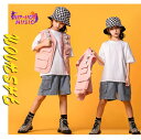 キッズダンス衣装 セットアップ ベスト パンツ tシャツ ヒップホップ デニム短パンツ ズボン 男の子 女の子 子供服 ヒップホップ ダンス 衣装 派手 ストリート 原宿系 レッスン ダンスウェア ジャッズ hiphop 110 120 130 140 150 160 170 180