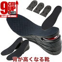 シークレットインソール 9cmアップ 送料無料 4段式 3cmアップ 5cmアップ 7cmアップ 9cmアップに調整可シークレットシューズに変身 お気に入りの靴がシークレットシューズにコスプレ ハロウィン 衣装 仮装 レイヤー 男装9cm身長アップ