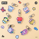 楽天ソロモン商事【：50％OFF SALE：】ソロモン商事【BT21 minini アクリルキーリング 夏 ver. （小） BT21_AKM_M】ACRYLIC KEY RING SUMMER ver. 公式 KOYA RJ SHOOKY MANG CHIMMY TATA COOKY 夏 4/27