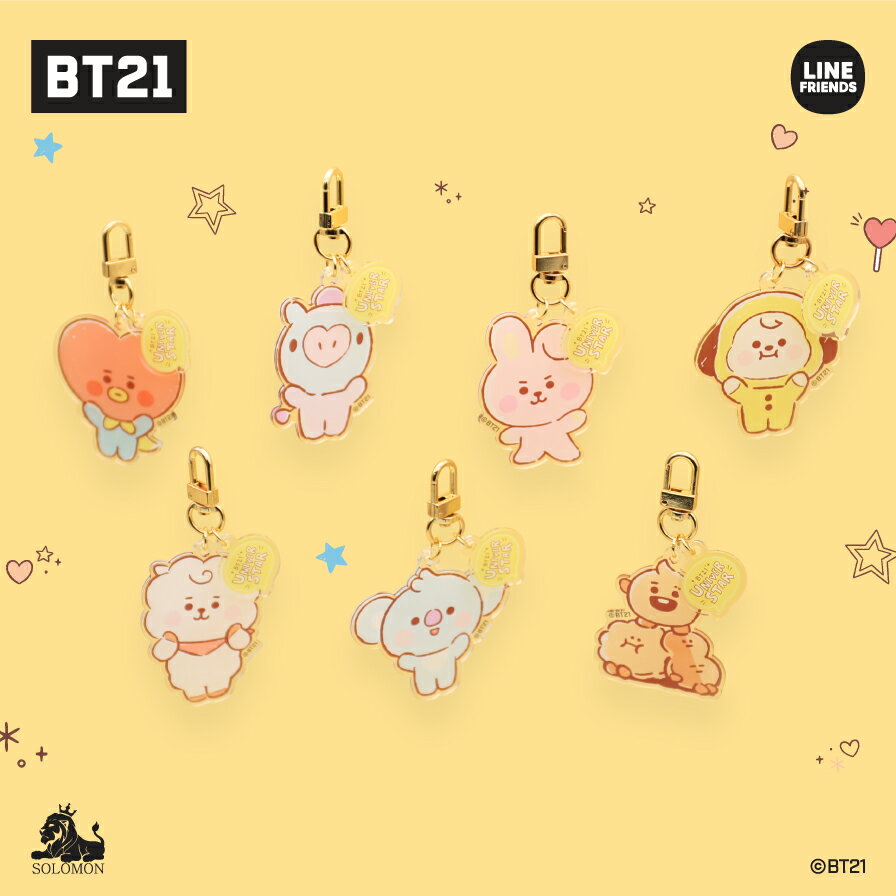 【：50 OFF SALE：】ソロモン商事 【BT21 アクリルキーリング】 ACRYLIC KEY HOLDER BT21_ATG アクキー 公式 KOYA RJ SHOOKY MANG CHIMMY TATA COOKY 2/10 KOYA RJ SHOOKY MANG CHIMMY TATA COOKY 30 OFFセール 50 OFFセール