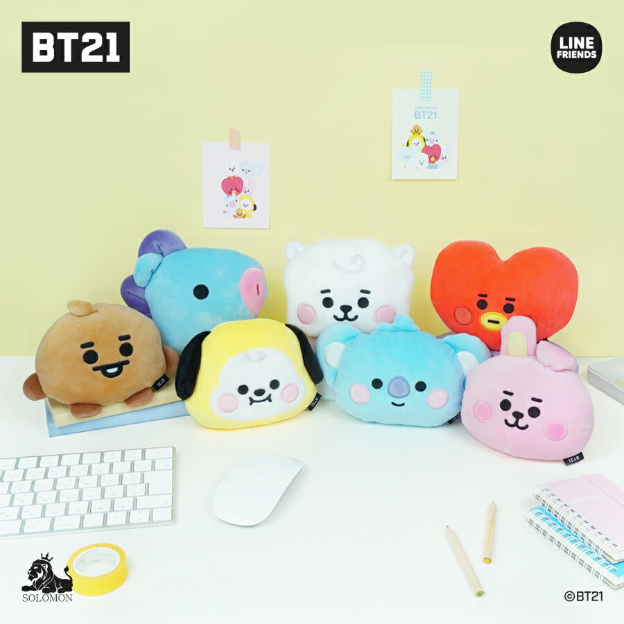 ڡ50%OFFSALEۥ󾦻BT21 󥯥å BT21_TKCWRIST CUSHION ꥹȥå  KOYA RJ SHOOKY MANG CHIMMY TATA COOKY 2/22