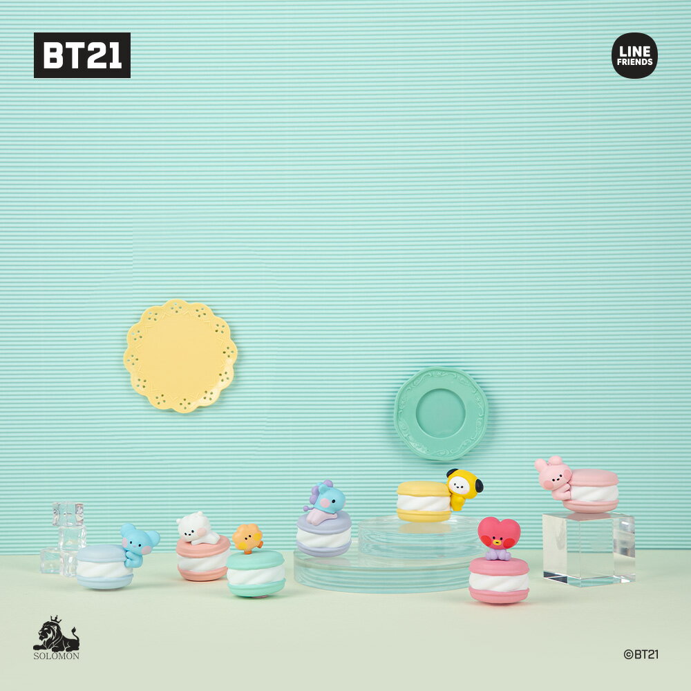 【：スーパーSALE：】 ソロモン商事【BT21 minini 車用芳香剤 BT21_RAF_4E】AIR FRESHENER ディフューザー 室内用芳…