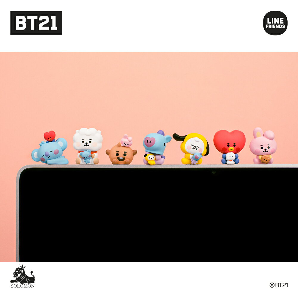 ソロモン商事 MONITOR FIGURE BT21 BABY ディスプレイ マスコット 卓上 かわいい 公式 2/10 KOYA RJ SHOOKY MANG CHIMMY TATA COOKY 50%OFFセール 70%OFFセール ワンコイン