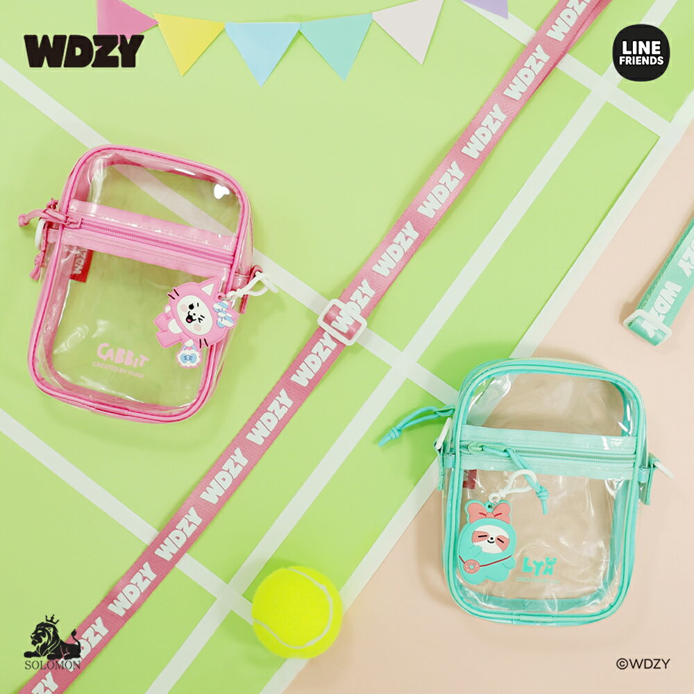 楽天ソロモン商事【：ワンコイン SALE：】ソロモン商事 【WDZY PVC バッグ】PVC BAG クリアバッグ 透明バッグ LYA CHUNG-EE TUK HATT CABBIT リャー チョンイ トゥク ハット キャビット