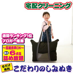 クリーニング 詰め放題 6点迄 【高級衣料OK】今だけしみぬき無料 宅配 クリーニング♪【月間ランキング1位】【ブロガー推薦♪】クリーニング 詰め放題 6点迄 ブランド品OK！ クリーニングならボニータ店へ