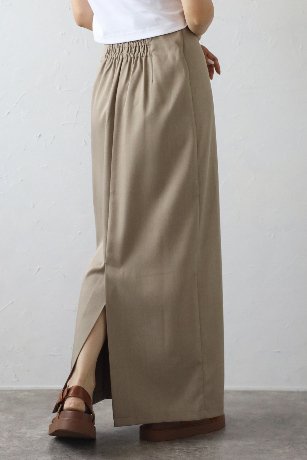 ＼40％OFFクーポンで2970円！11日1:59まで／ バックゴムIラインスカート 77-004195のサムネイル