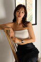 ENC エンク detachable bra cropped camisole / 取り外し可能カップ付きクロップドキャミ 77-004655
