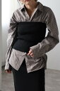 大人気のスウェットライクニットにセットコーデが楽しめるアイテムが登場!大人可愛いニットビスチェ