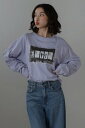 レトロフォトプリントで魅せるオーバーサイズロンT