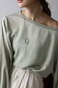 オーバルロングチェーンネックレス 88-004295
