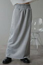 \全品対象20%OFFクーポンで6072円/11日1:59まで ENC エンク shiny sweat long skirt / ラメスウェットロングスカート 88-004425