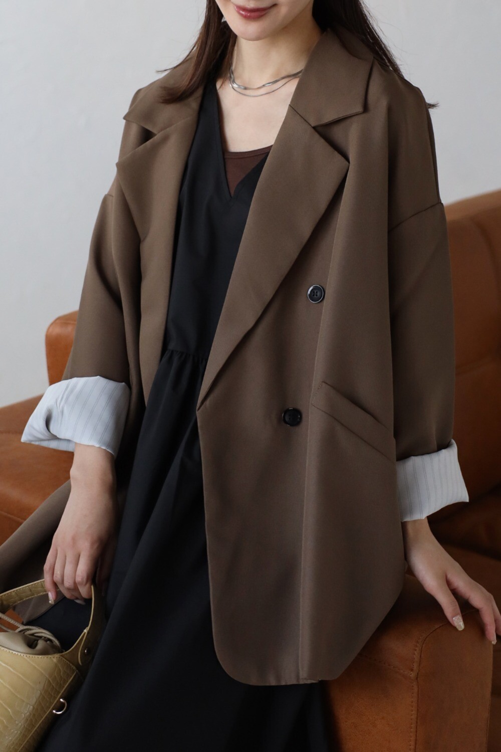 cheer 札幌coat ロングコートスプリングコートトレンチコート