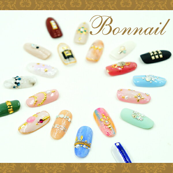 スタッズ ネイルパーツ アート メタル＠BONNAILスタッズ サークルメタル4mmシルバー _717605