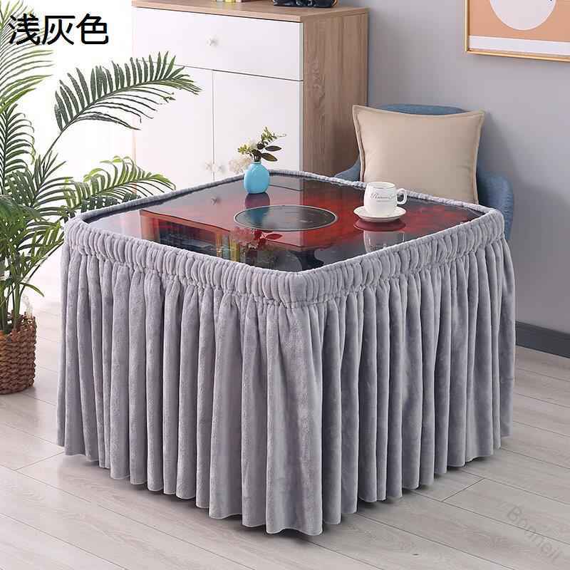 こたつ掛布団 正方形 コタツ布団 フランネル素材 ゴム裾付き マージャン机対応 テーブル用 厚手で暖か..