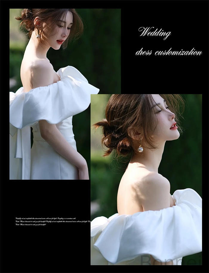 ウェディングドレス 白 オフショルダー パーティードレス 二次会 ロング プリンセス 挙式 結婚式 ワンピース レディース ロングドレス コンサート 30代40代 おしゃれ 披露宴 二次会ドレス 発表会 演奏会 イブニングドレス フォーマル エレガント 顔合わせ 可愛い 前撮り 撮影