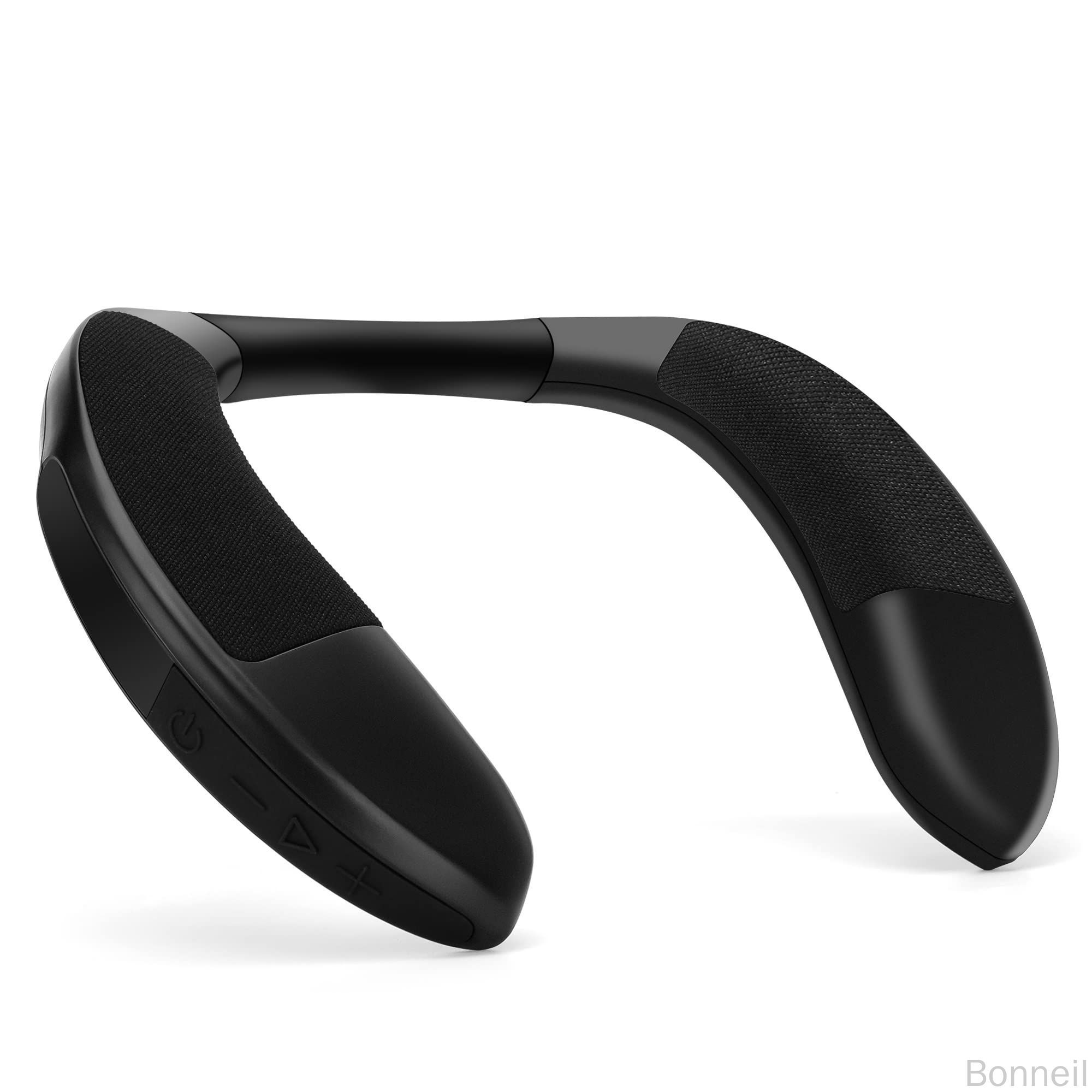 ウェアラブルネックスピーカー Bluetooth ワイヤレス 首掛け スピーカー内蔵マイク オーディオ用3Dサウ..