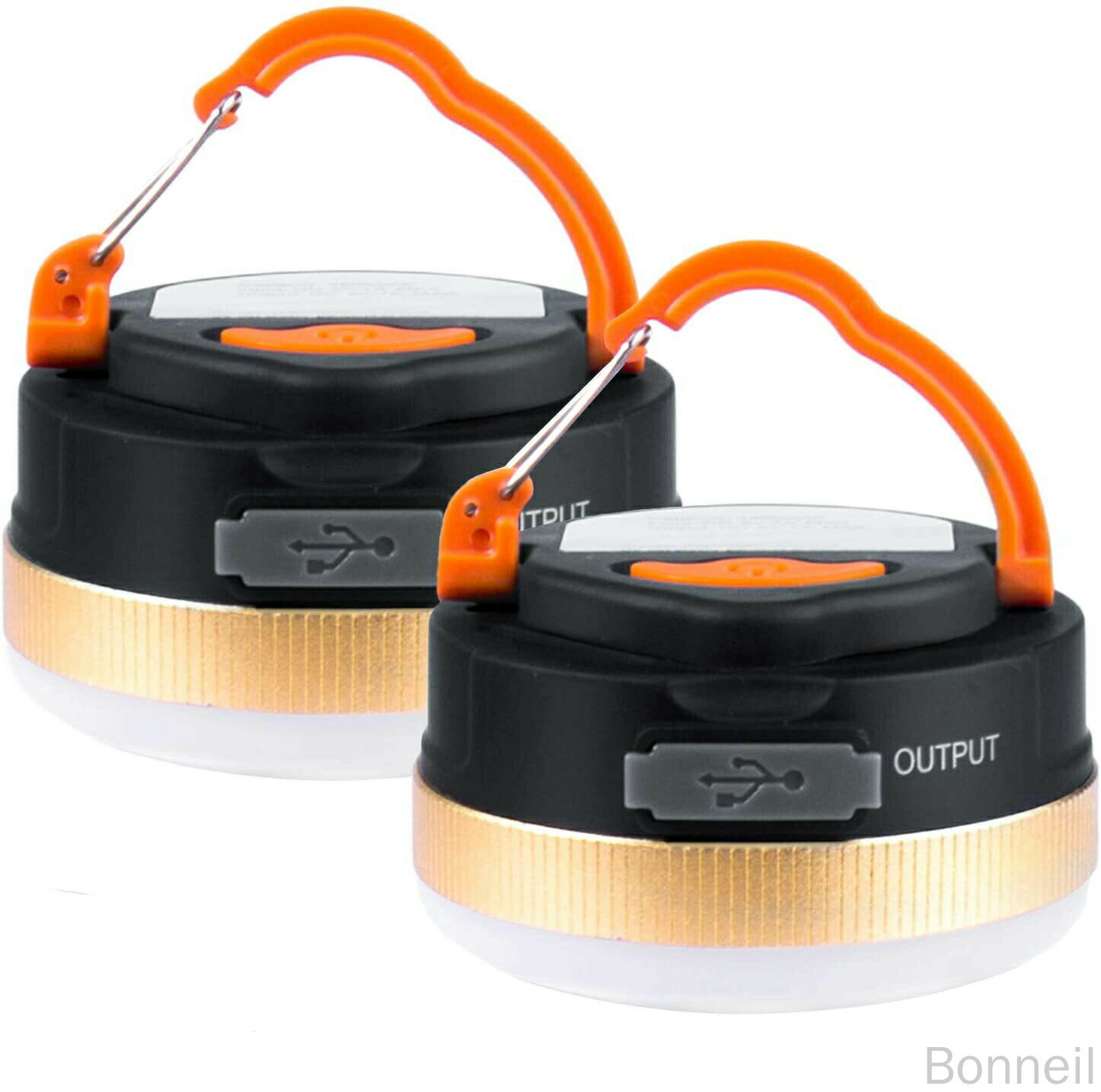 LEDランタン 4つ調光モード USB充電式 電球色 昼白色 赤色SOS信号灯 懐中電灯 マグネット式付き 高輝度 アウトドアライト 携帯便利 キャンプ 登山 夜釣り 応急防災対策 2個セット 多機能軽量設計