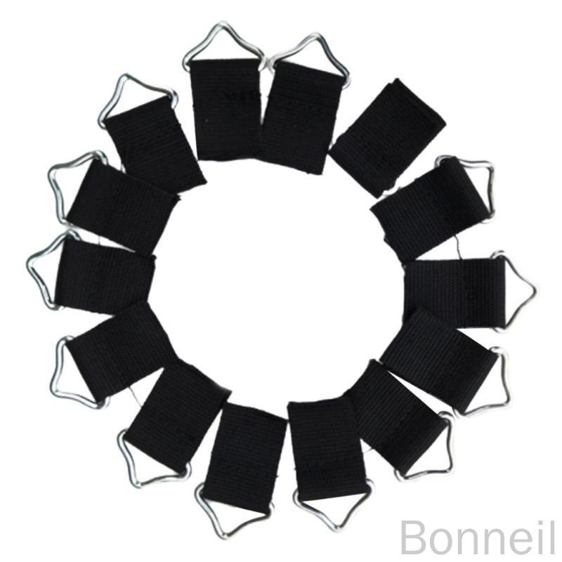 10個セット トライアングルリングバックル 内径1.5インチ トランポリンマット用 耐久性高く安全性抜群の金属製バックル 強靭で長寿命の固定パーツ