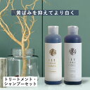 【P5倍★30日(水)限定還元】 アレス カラー ムラサキシャンプー、トリートメントセットムラシャン ブリーチ後 カラーシャンプー ブリーチケア ヘアケア
